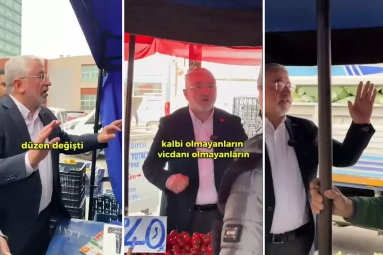 Pazarda denetim yaparken gördüğü manzaraya isyan etti